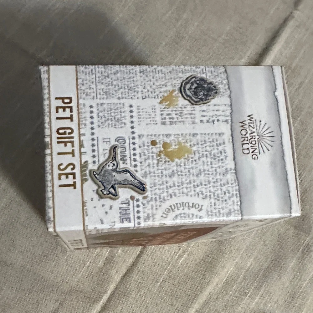 Harry Potter Pet Gift Set with Red Bandana and seeker ball